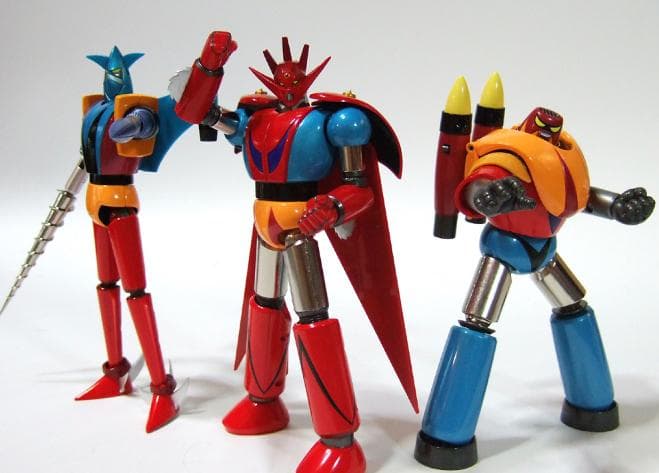 超合金魂 ゲッタードラゴン ゲッターライガー ゲッターポセイドン フィギュア