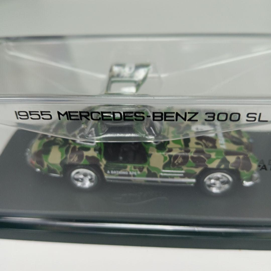 ミニカー BAPE X HOT WHEELS 55 MERCEDES-BENZ 300SL