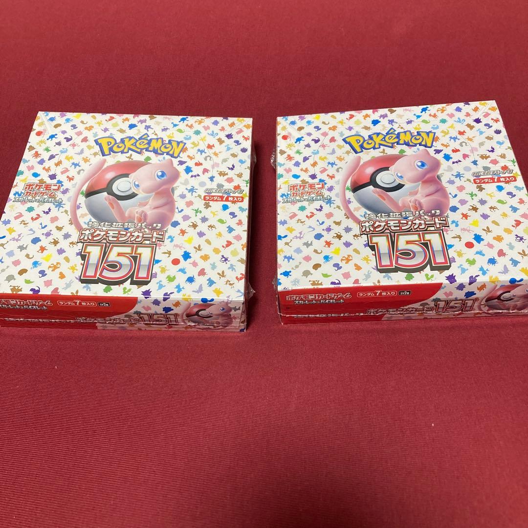 シュリンク付き 新品未開封 完美品 ポケモンカード 151