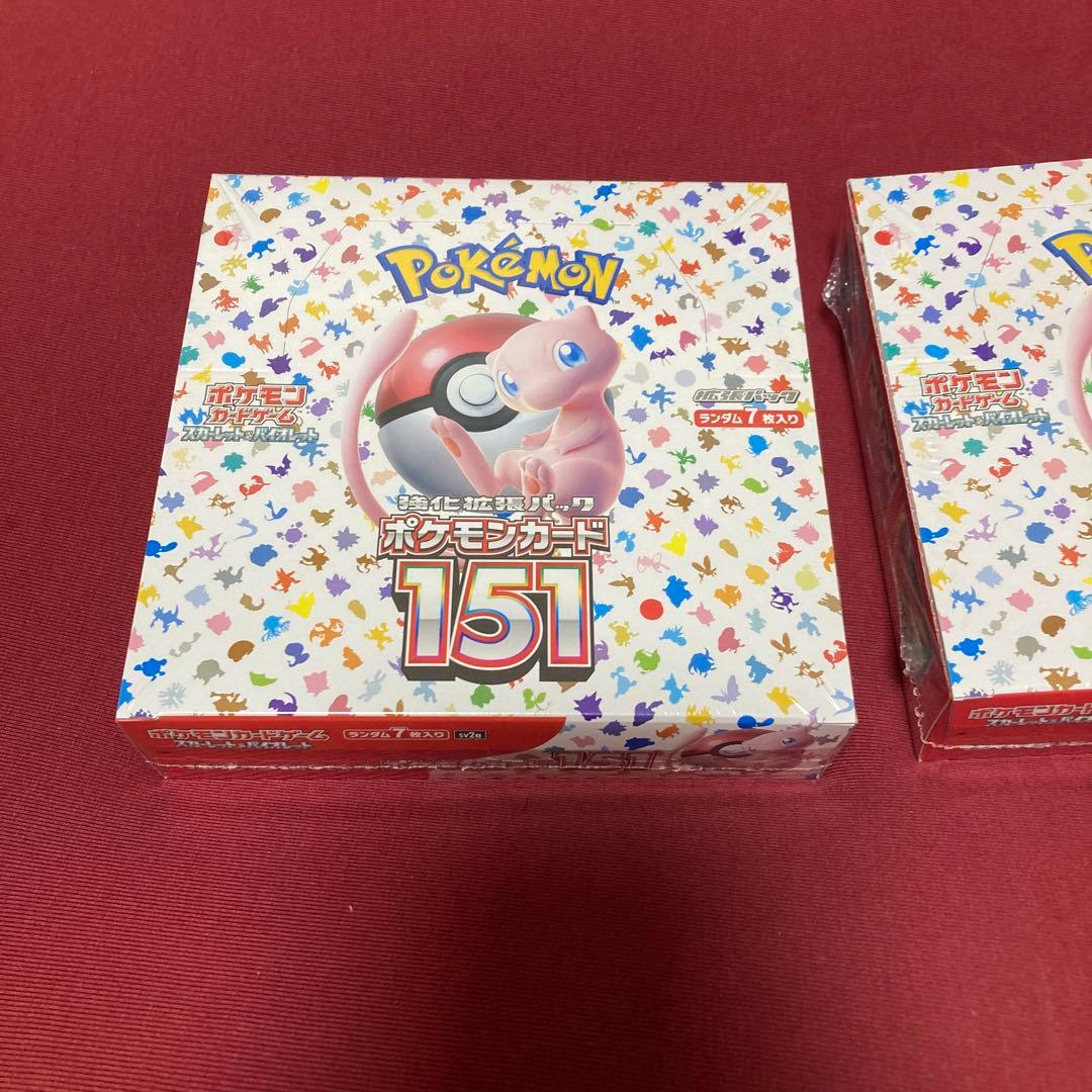 シュリンク付き 新品未開封 完美品 ポケモンカード 151
