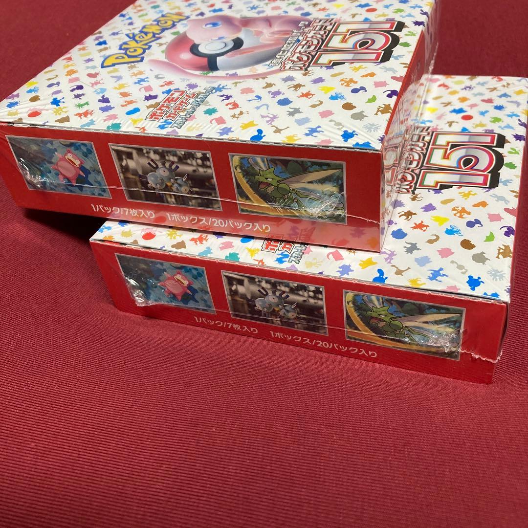 シュリンク付き 新品未開封 完美品 ポケモンカード 151