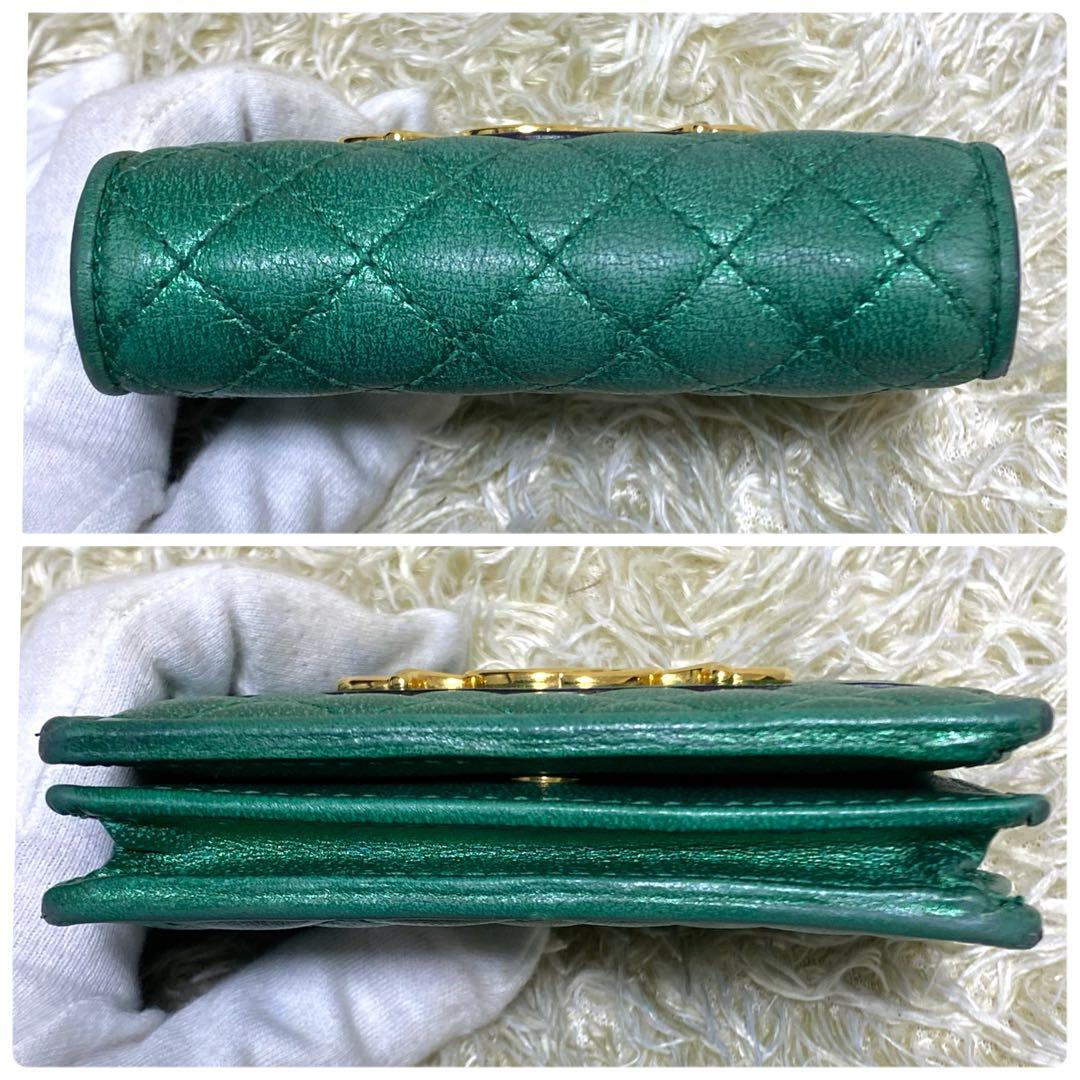 GUCCI グッチ✨ 折り財布 ホースビット キルティング ズゥミ 二つ折り