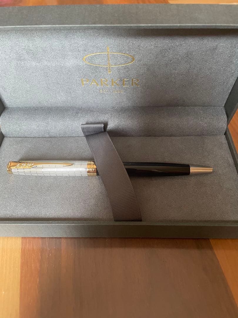 PARKER ソネット プレミアム ボールペン メタル&ブラック