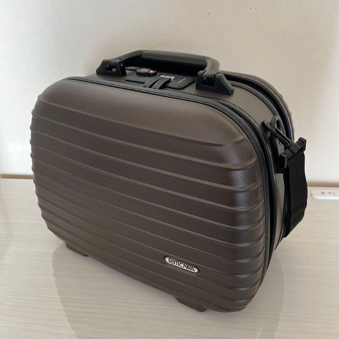 年末大幅SALE RIMOWA ビューティーケース 13L マットブラウン