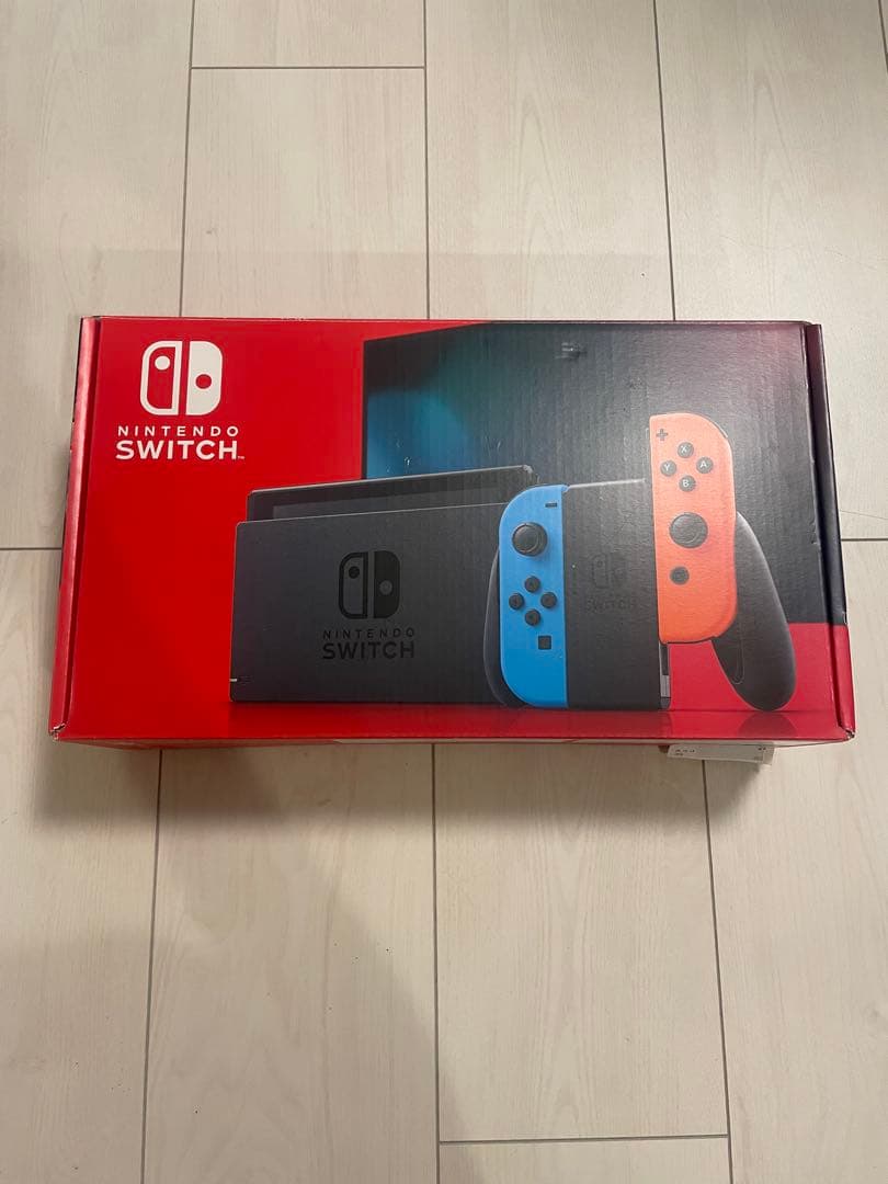 Nintendo Switch 本体 青オレンジ ジョイコン付き