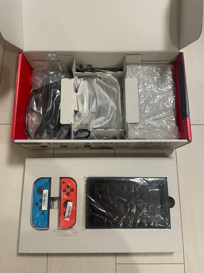 Nintendo Switch 本体 青オレンジ ジョイコン付き