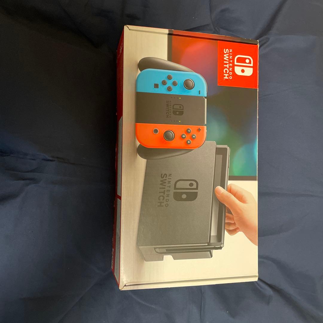 Nintendo Switch本体(Joy-Con不安要素有)＋microSD