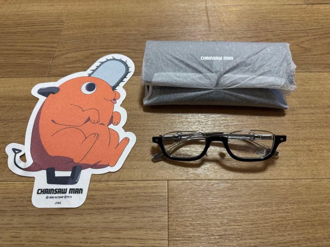 ま*よ様 JINS チェンソーマン レゼ コラボメガネ