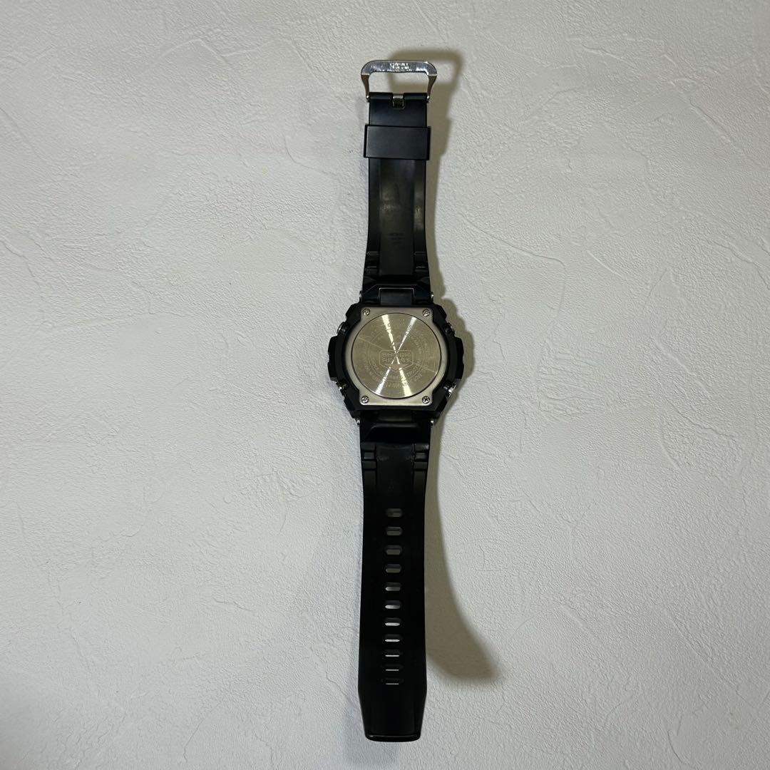 CASIO G-SHOCK ブラックラバーベルト　gst-w100g