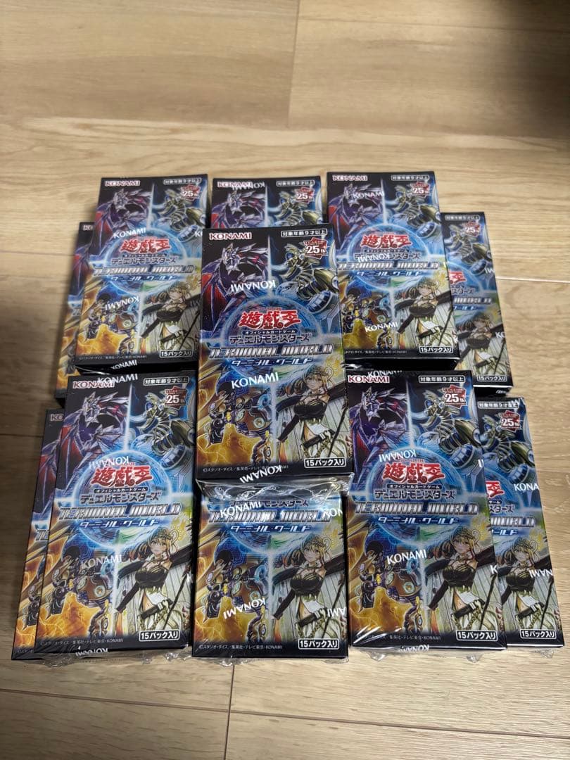 遊戯王 ターミナルワールド 15BOX シュリンク未開封