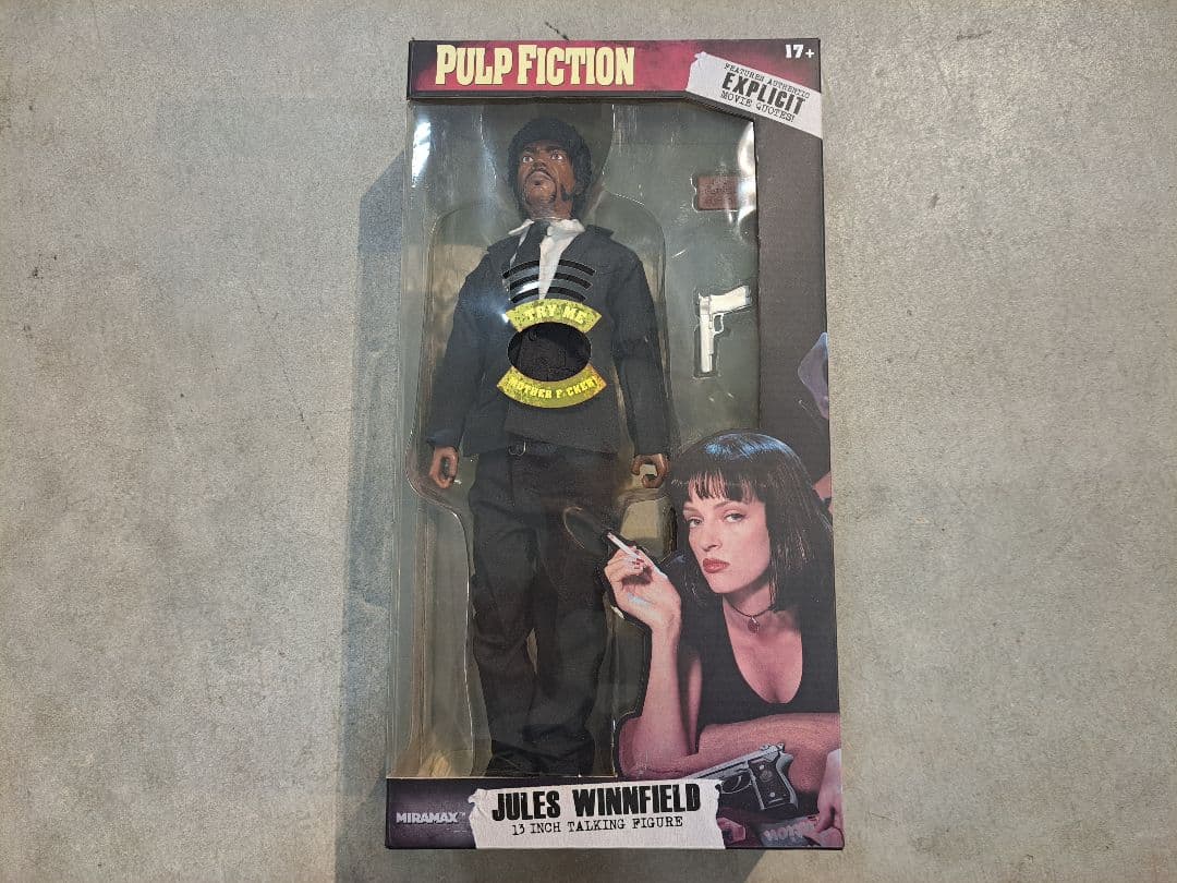 豆魚雷 「パルプ・フィクション」13インチ トーキングフィギュア 全5体セット