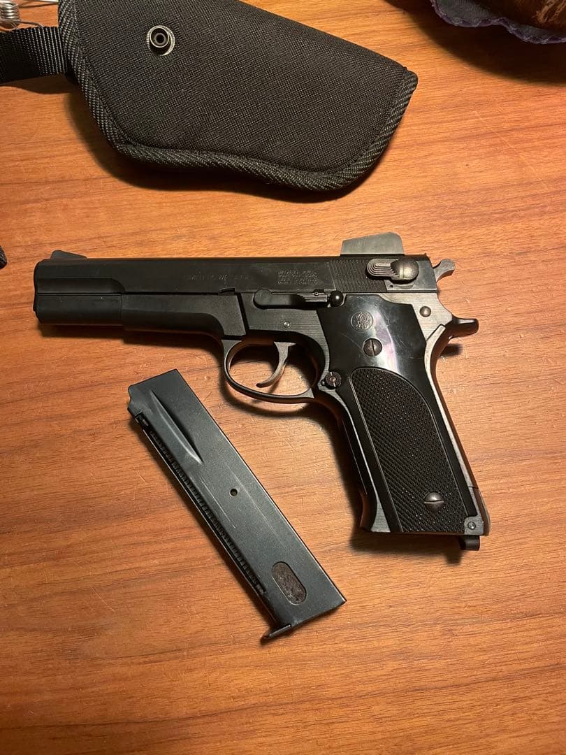 SMITH&WESSON ガスガン　モデルガンコーポレーション　ホルスター付き