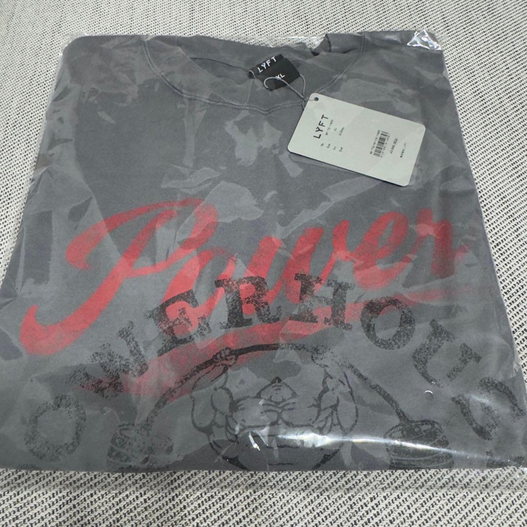 【新品】LYFT POWER HOUSE GYM レイヤード Tシャツ XL