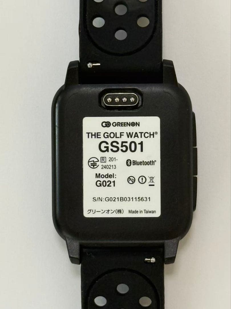 【美品】GREENON（グリーンオン）腕時計型 GPS距離計 GS501