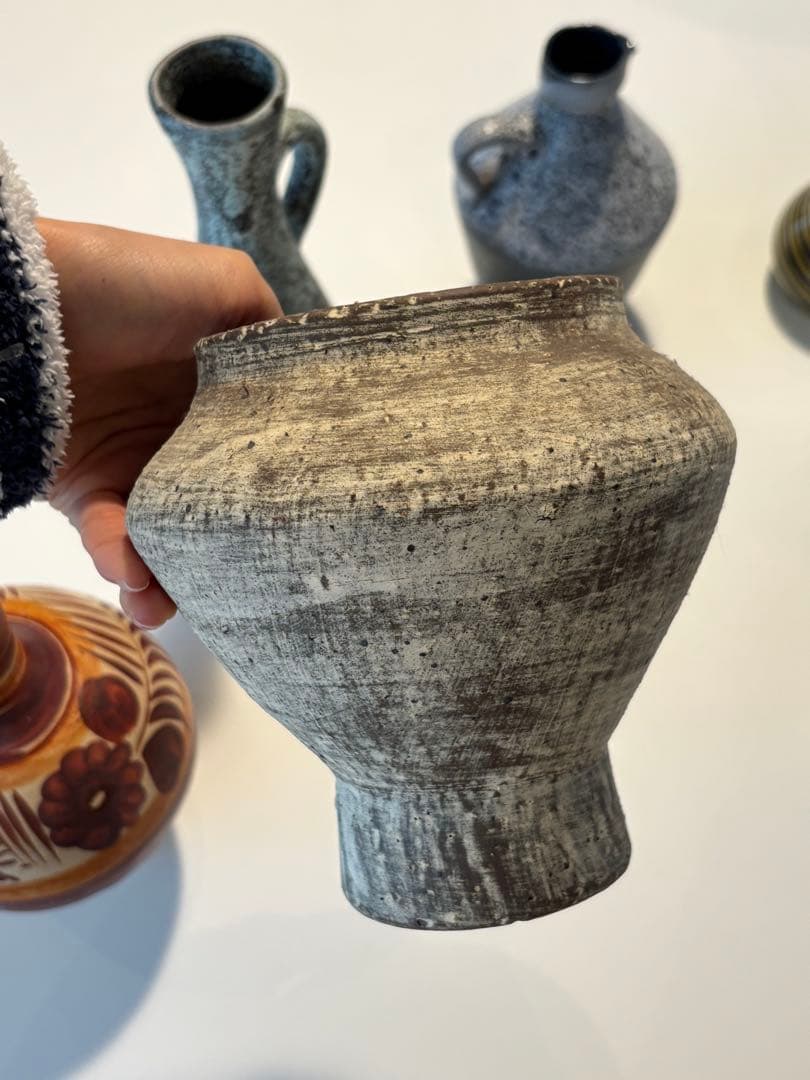 手作り陶器花瓶