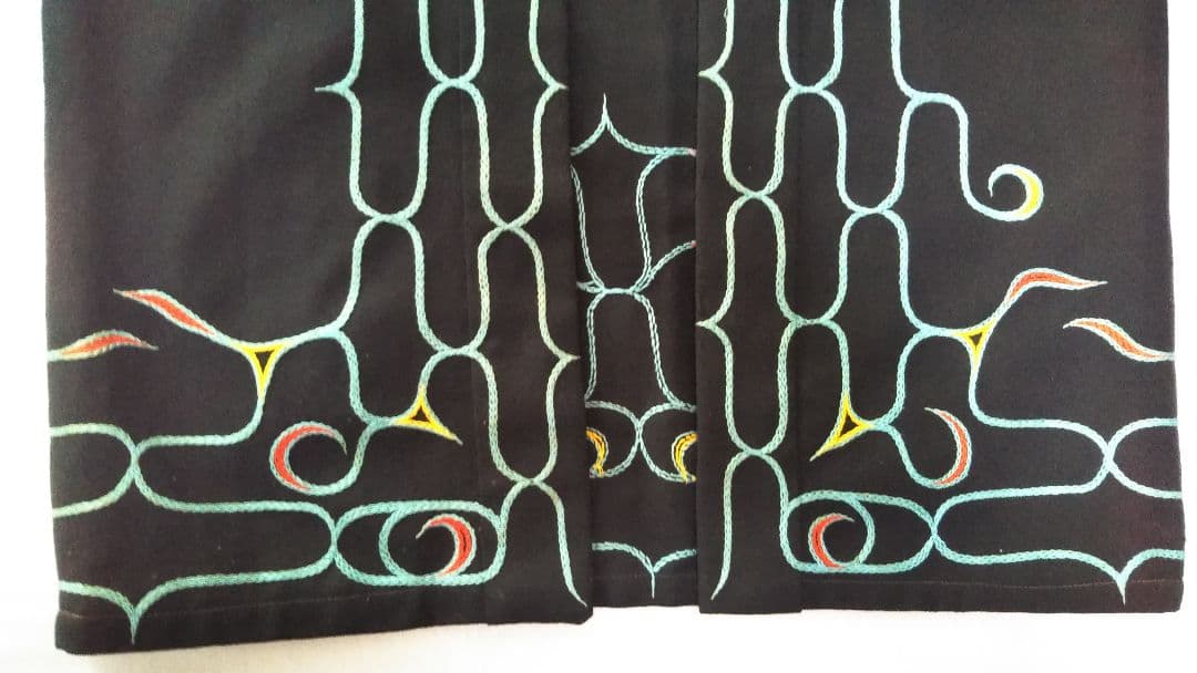 アイヌ羽織　法被　伝統模様