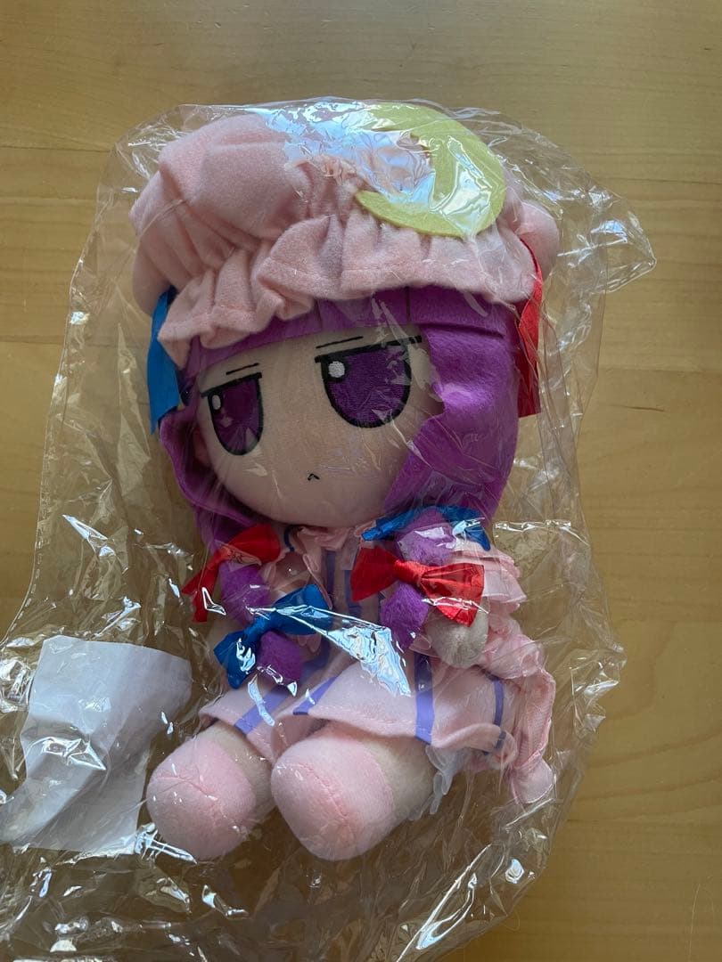 東方ぬいぐるみ パチュリー・ノーレッジ（ver.1.5）ふもふも特典缶バッジ付き