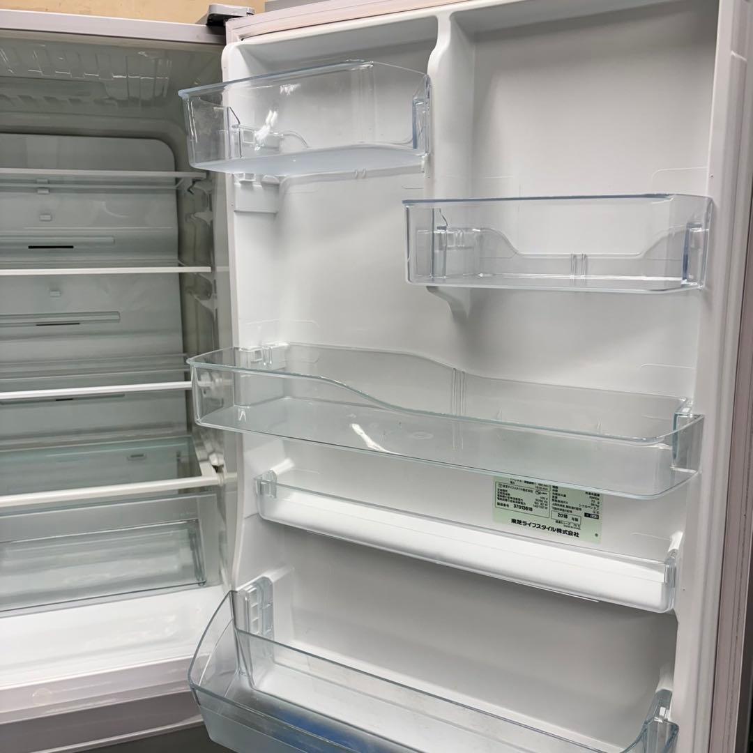 525 東芝 大型冷蔵庫 400L強 右開き 自動製氷 5ドア 大人気