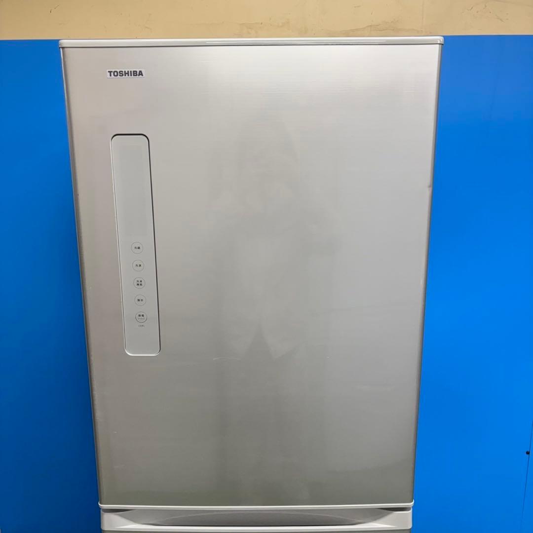 525 東芝 大型冷蔵庫 400L強 右開き 自動製氷 5ドア 大人気