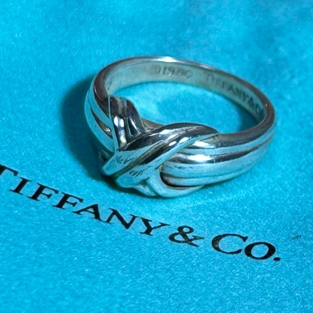 Tiffany ティファニー シグネチャー クロス リング 10号
