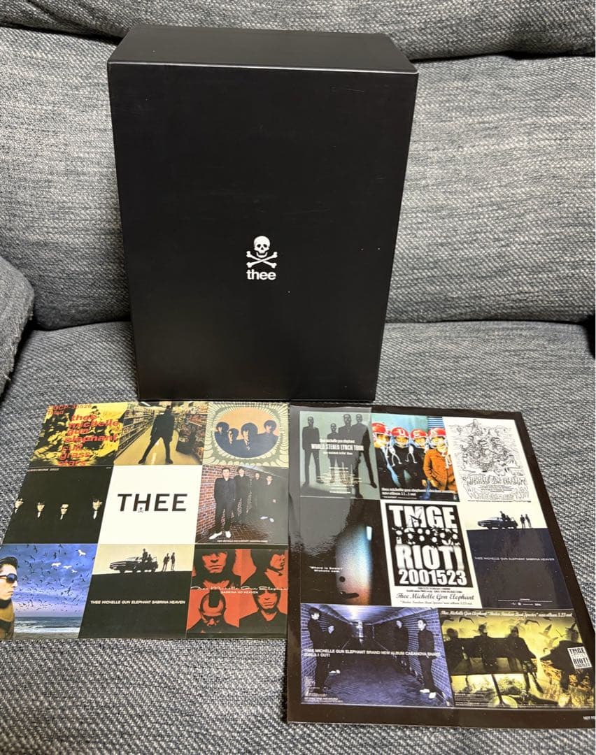 ミッシェルガンエレファントTHEE DVDCD 収納BOX&特典ステッカーセット