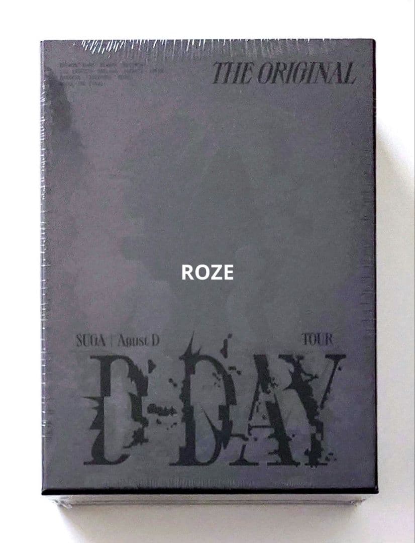 BTS SUGA Agust D D-DAY オリジナル ポスターセット 未開封