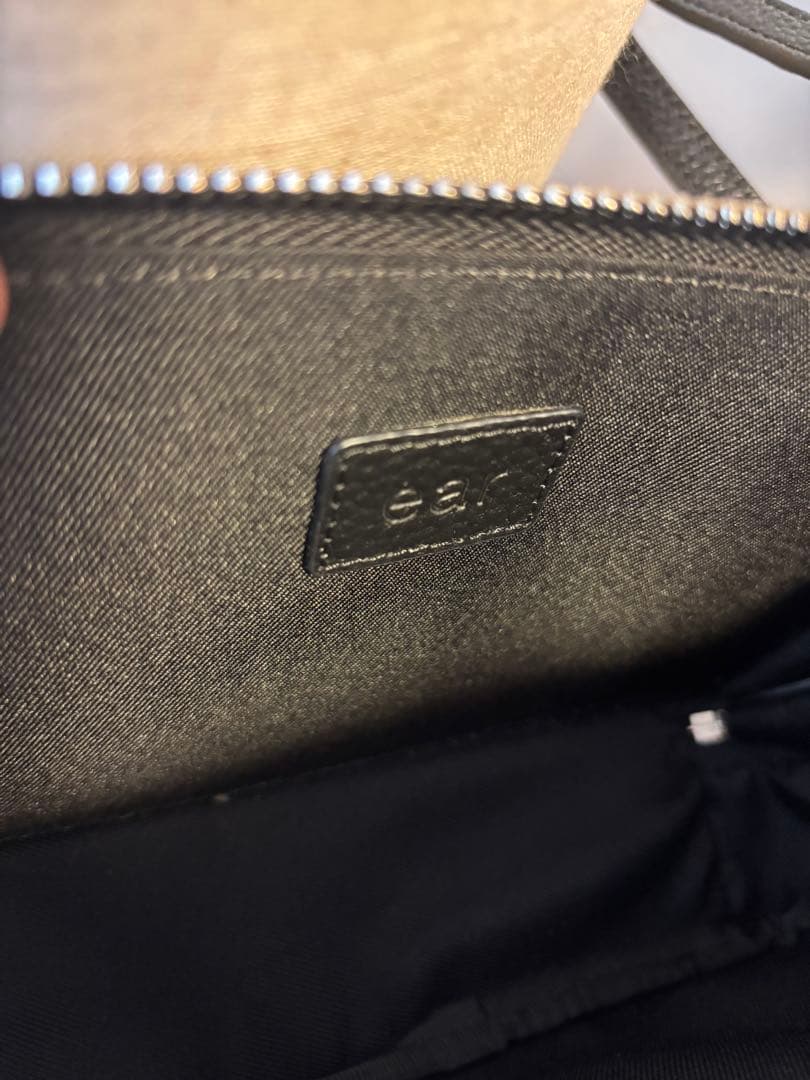 キツネさん刺繍 ショルダーバッグ