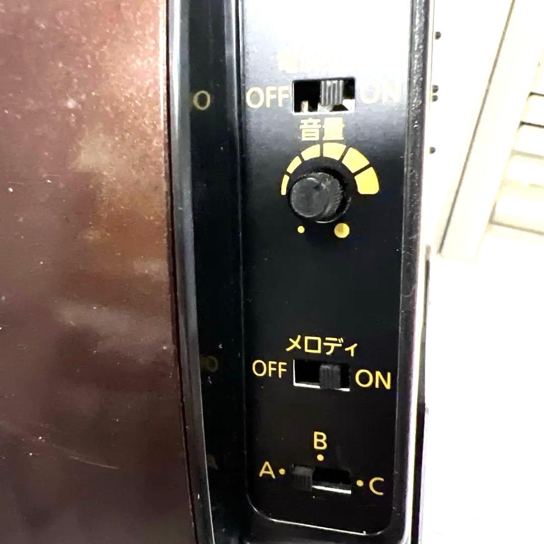 【動作確認済】からくり時計 スモールワールド 掛時計 電波時計 30曲