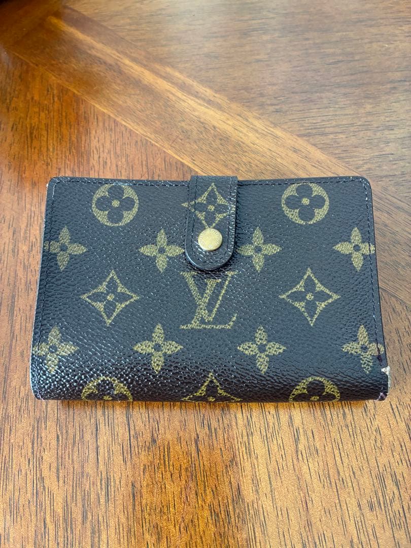 ルイヴィトン モノグラム ポルトフォイユ・ヴィエノワ がま口財布