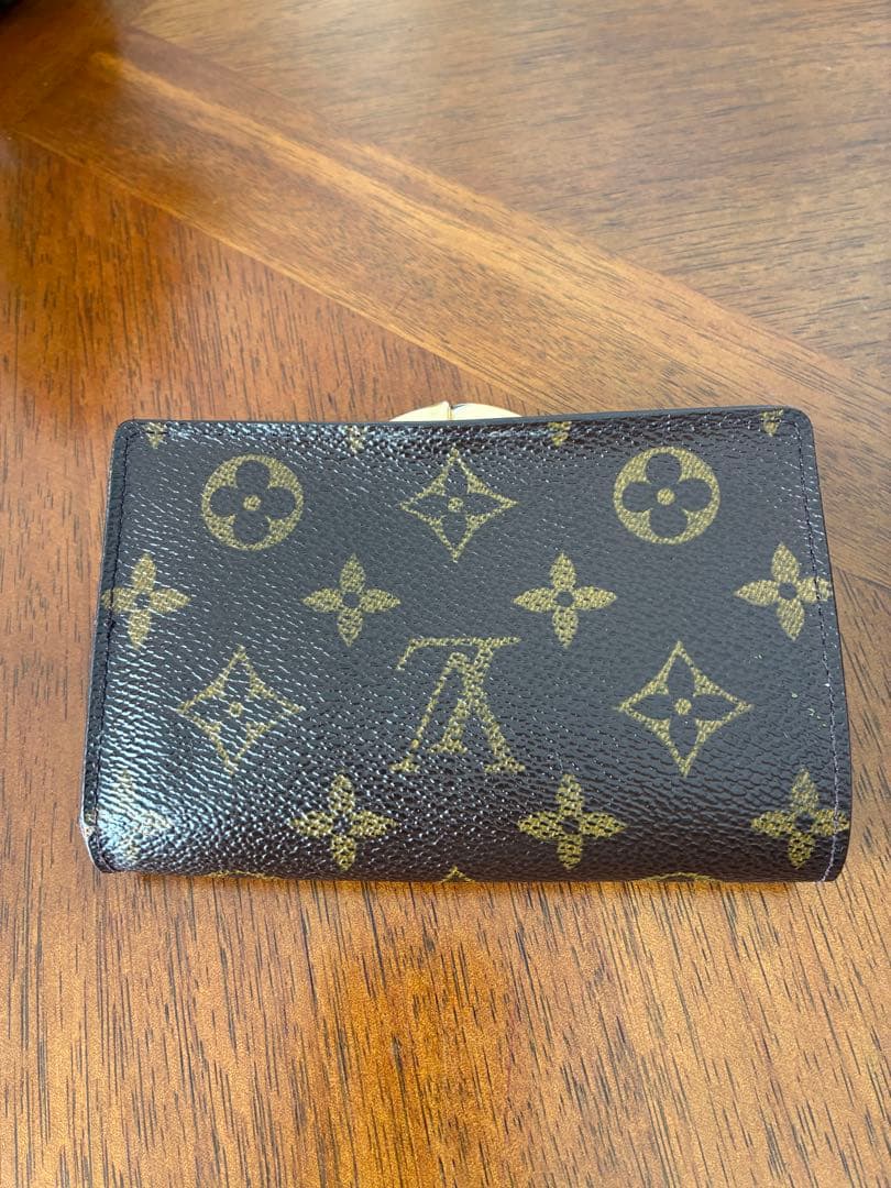 ルイヴィトン モノグラム ポルトフォイユ・ヴィエノワ がま口財布