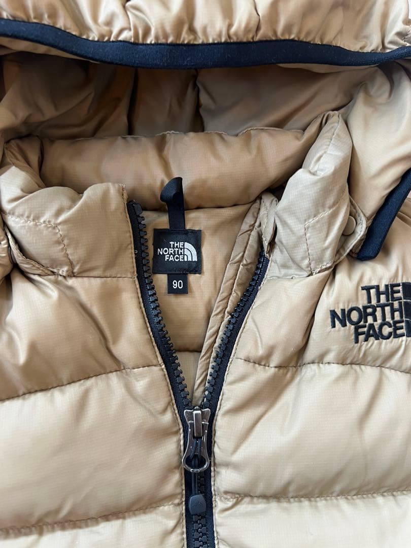 THE NORTH FACE ベージュ ダウンジャケット　90cm