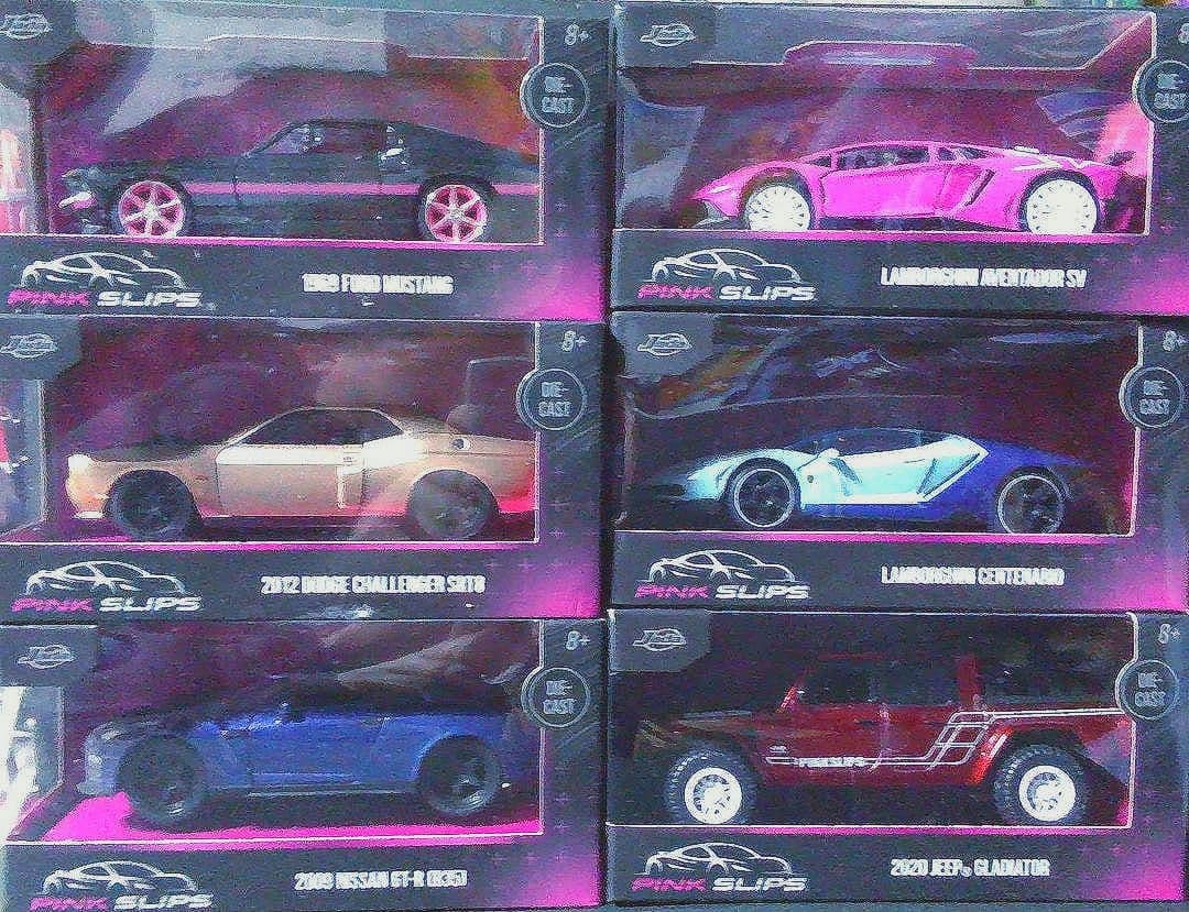 未開封新品　PINK SLIPS ミニカー 6種類セットスーパーカー・ジャダー