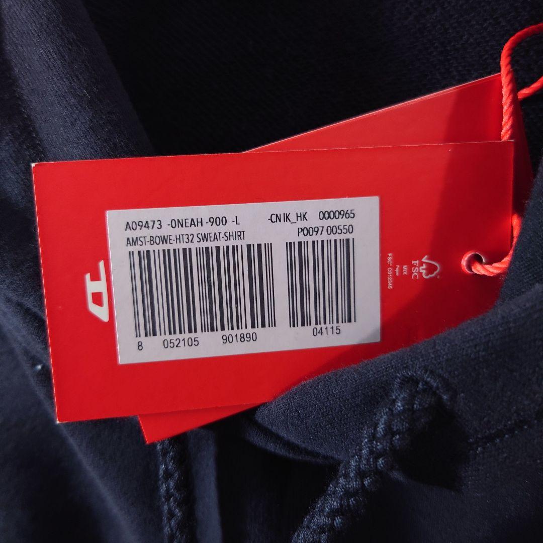 DIESEL SPORT LOGO HOODIE ブラック　Lサイズ 袖ライン