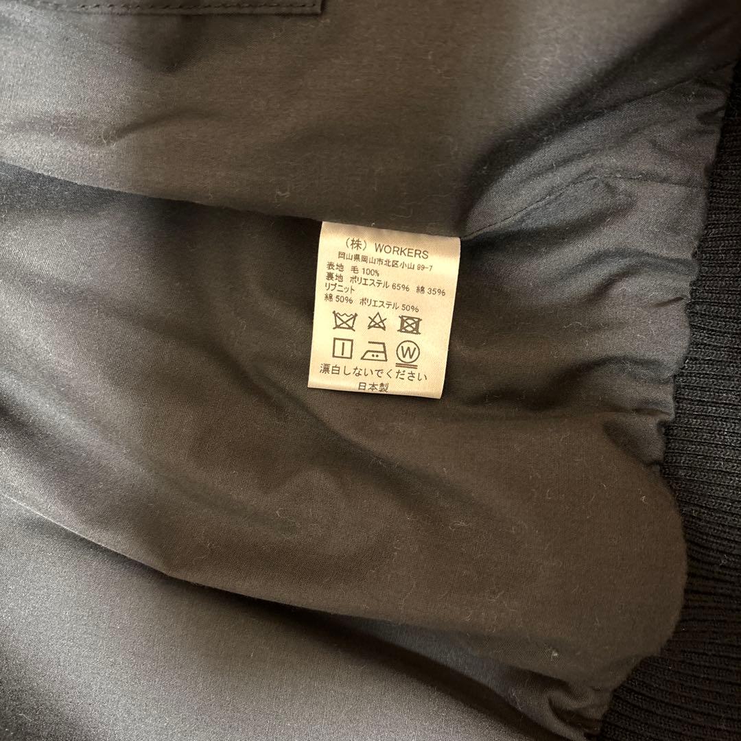 ジャケット・アウター WORKERS Harrington Jacket Grey 38