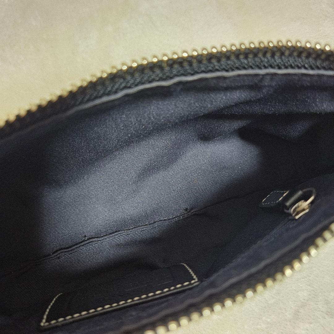 COACH コーチ アクセサリーポーチ ワンショルダーバッグ ブラック