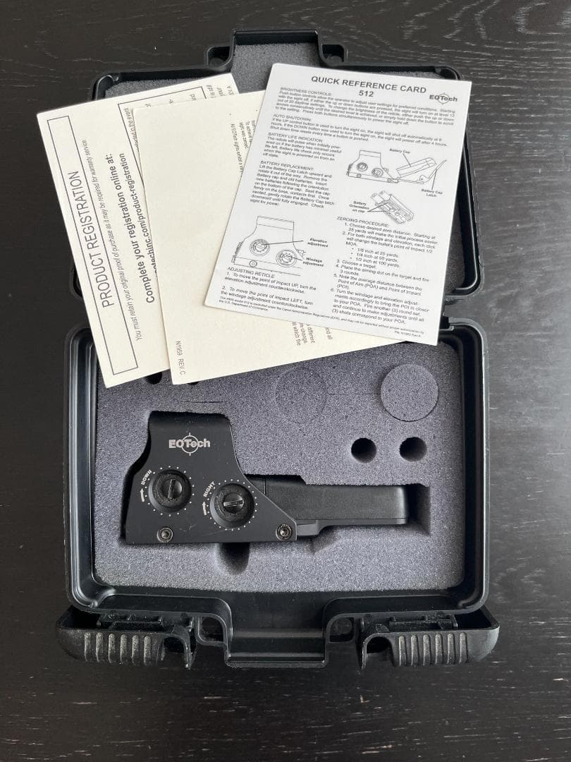 【実物】Eotech 512 ホロサイト イオテック 旧ロゴ