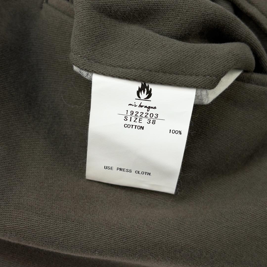 パンツ m's braque 19AW Harlem Pants 1922203 38