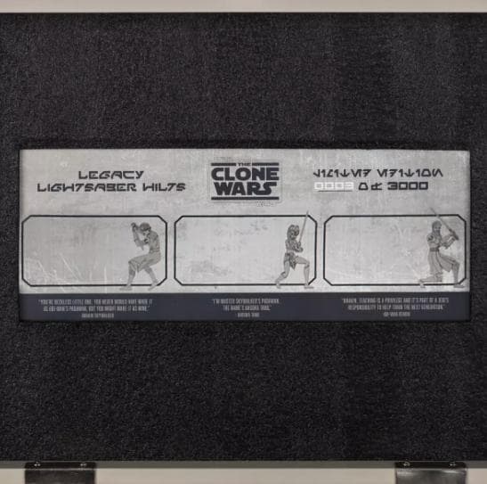 【日本未発売】限定3,000セットライトセーバー　スターウォーズ