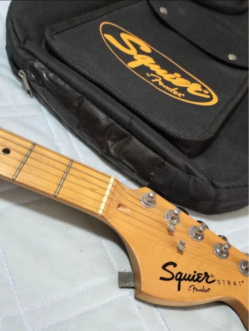 Squier ストラト 赤(CAR) affinity stratocaster