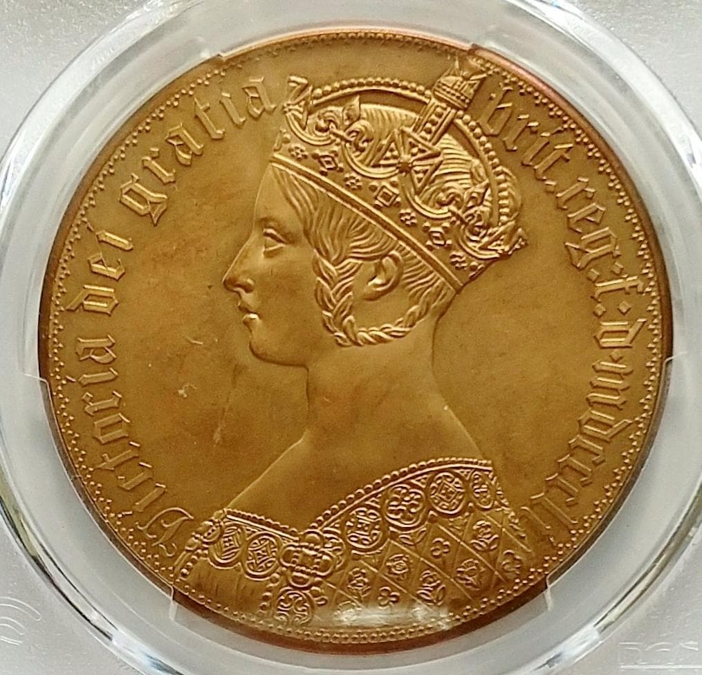 1851 イギリス ビクトリア ゴシッククラウン ファンタジー 銅メダル