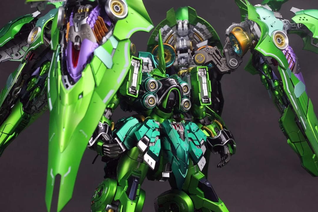 【キャンディグリーンVer.】1/100 オシリスの翼　ランナー塗装　プラモデル