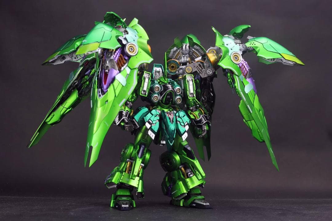 【キャンディグリーンVer.】1/100 オシリスの翼　ランナー塗装　プラモデル