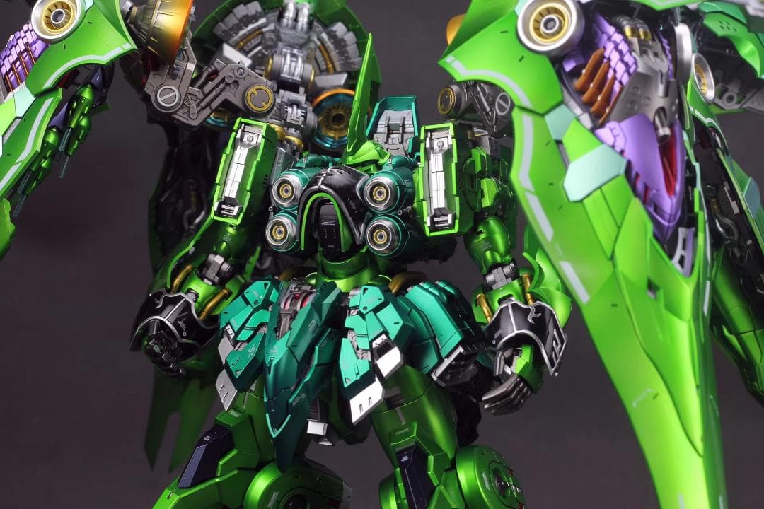 【キャンディグリーンVer.】1/100 オシリスの翼　ランナー塗装　プラモデル