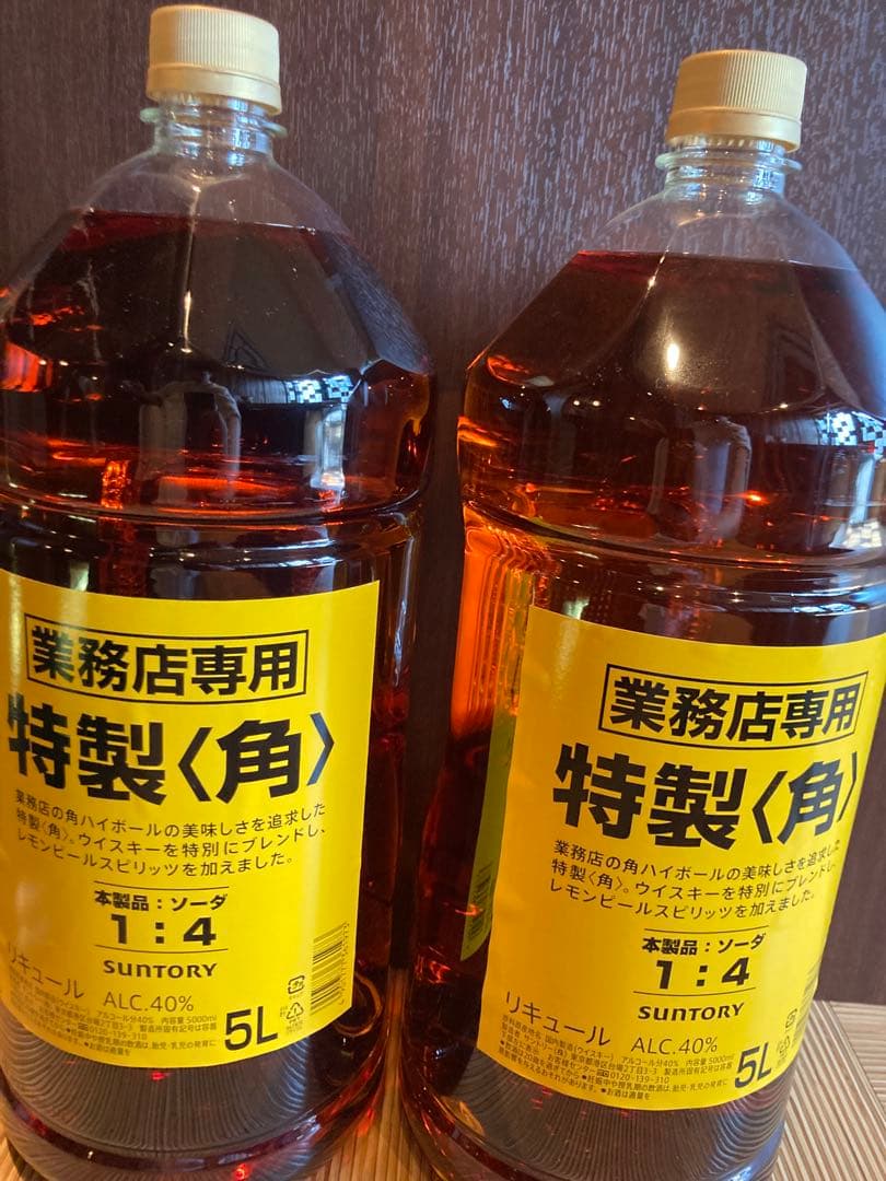 SUNTORY 特製角ウイスキー 5L ２本セット