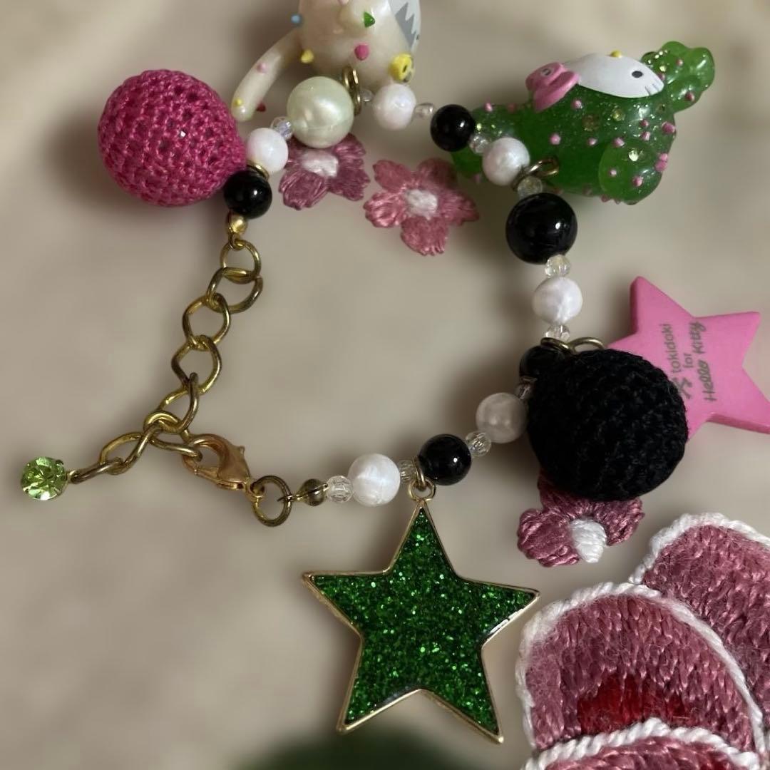 ハローキティ tokidokiコラボ　ブレスレット　激レア　平成レトロ