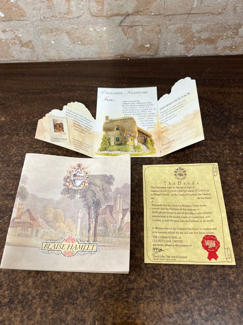 A4【used】リリパットレーン BLASISE HAMLET 1991年