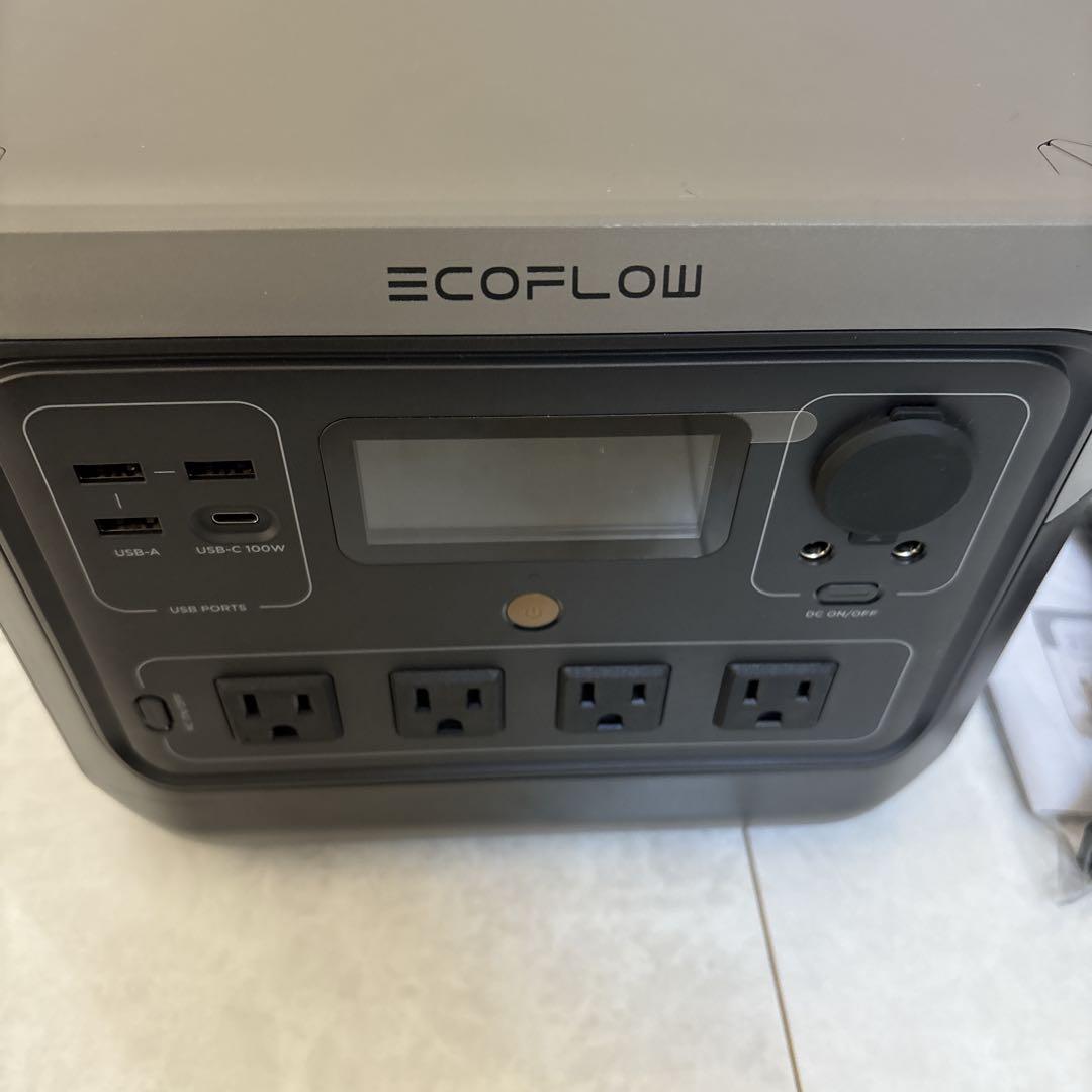 【美品】ECOFLOW  2 PRO ポータブル電源【使用回数極小】