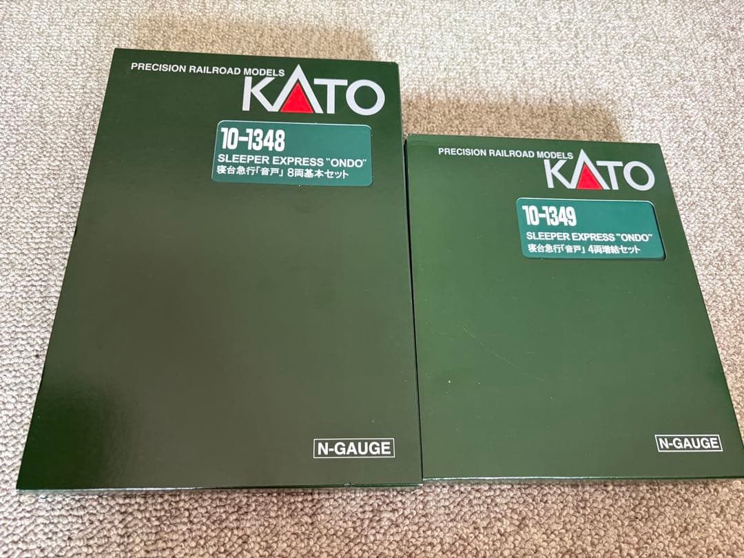 KATO 10-1348・10-1349 寝台急行「 音戸」基本・増結セット