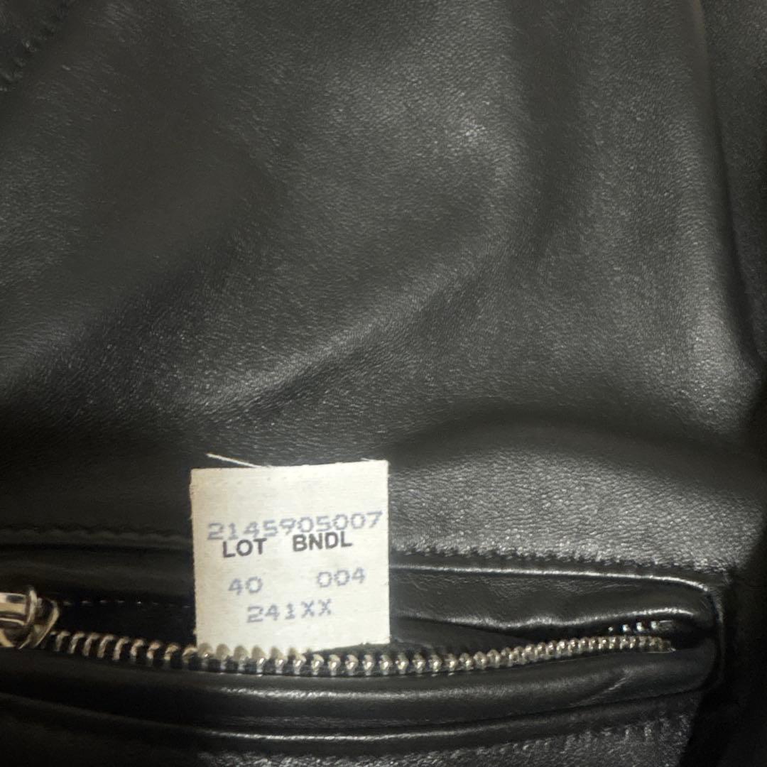 超美品‼️schott241XX 40インチ　ラム革