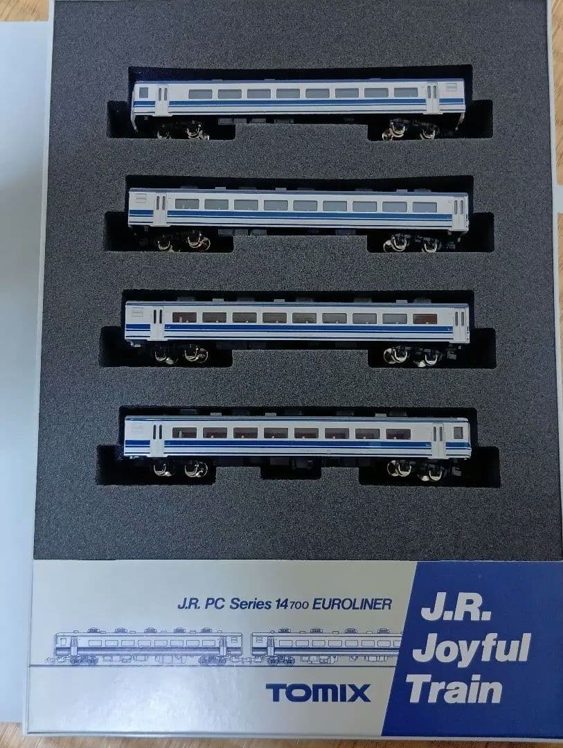 TOMIX 92056 JR14 700系（座席車）ユーロライナーカラー